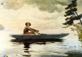 El barquero Realismo pintor marino Winslow Homer